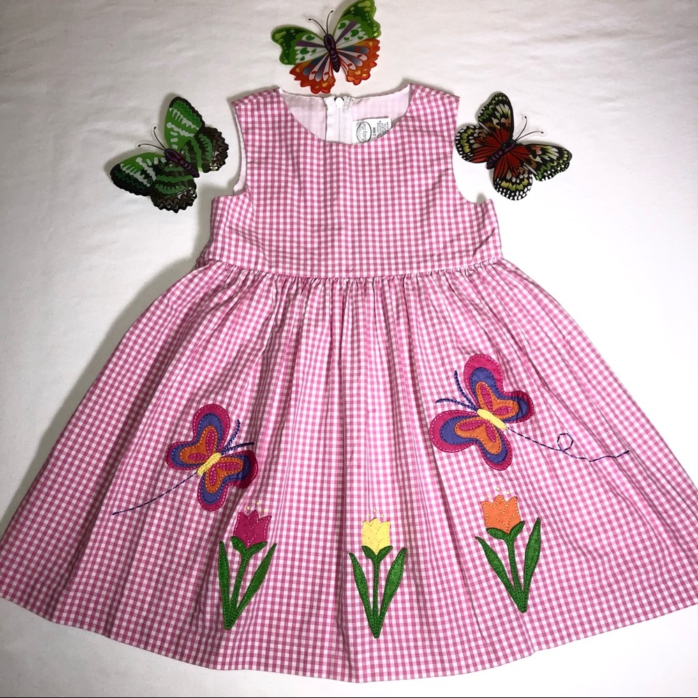 Starting Out Toddler Dress, Pink Gingham, 24 Mnths, excellent like new,